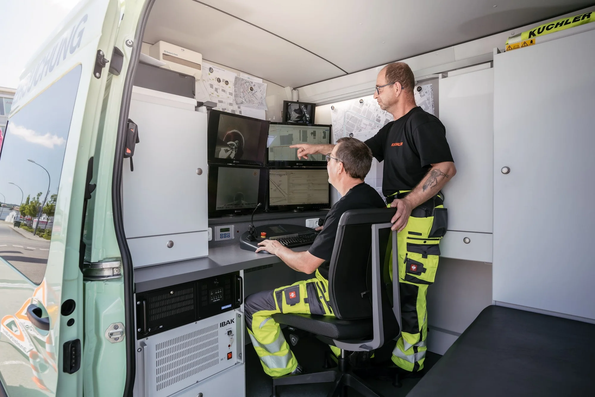 Kuchler Team für Kanalreinigung in Rain